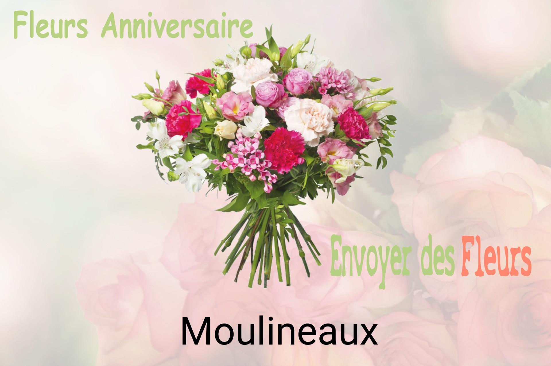 Bouquet de fleurs d’anniversaire livré à Moulineaux